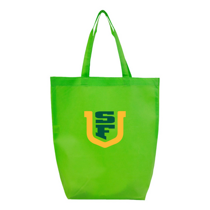 San Francisco Dons Logo Q-Tees Non-Woven Gusset Bottom Tote