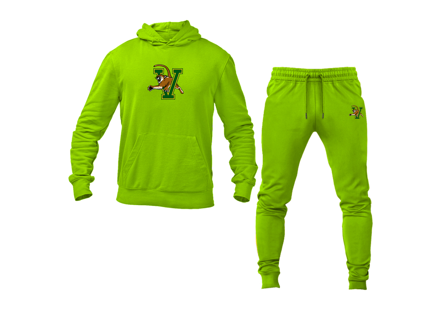 Men's Vermont Catamounts Hoodie Joggers Set