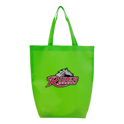 Rider Broncs Logo Q-Tees Non-Woven Gusset Bottom Tote