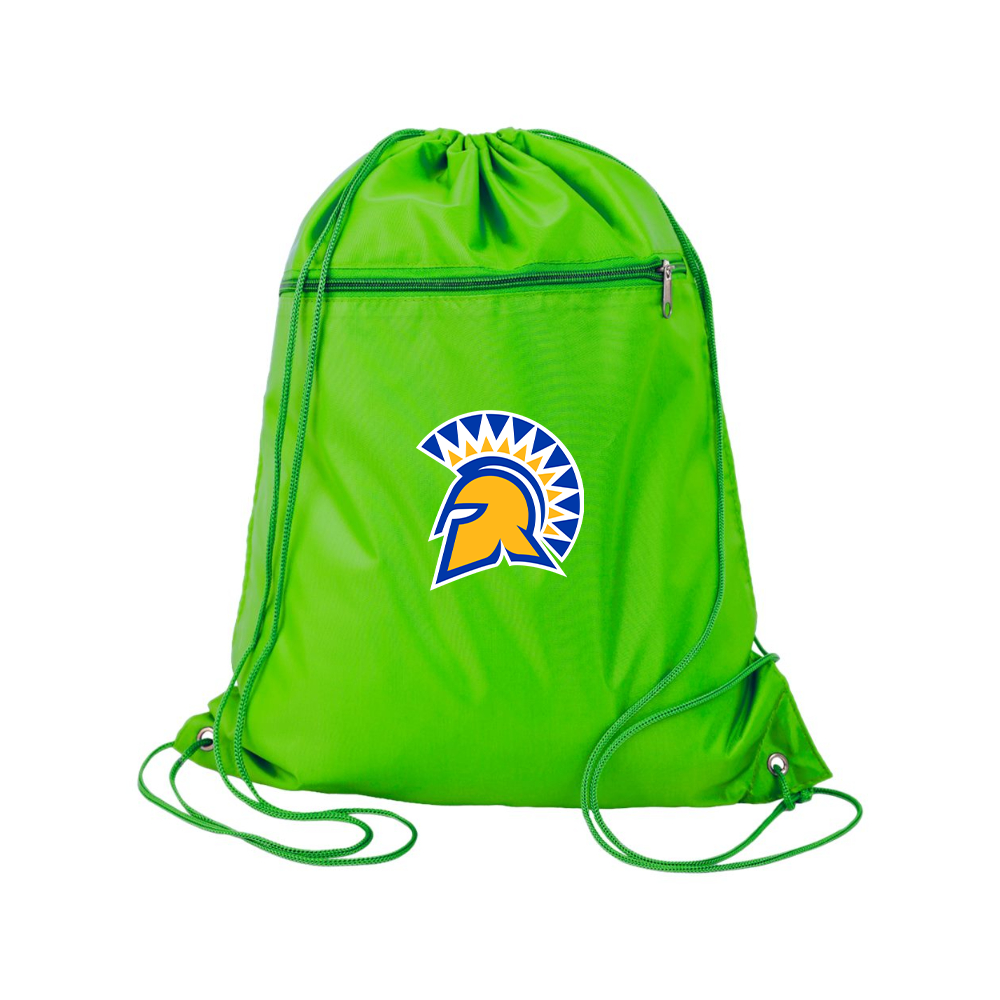 San Jose State Spartans Logo Q-Tees - Polyester Cinchpack