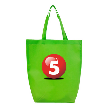 ABC TV5 Logo Q-Tees Non-Woven Gusset Bottom Tote