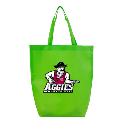 Aggies New Mexico State Logo Q-Tees Non-Woven Gusset Bottom Tote