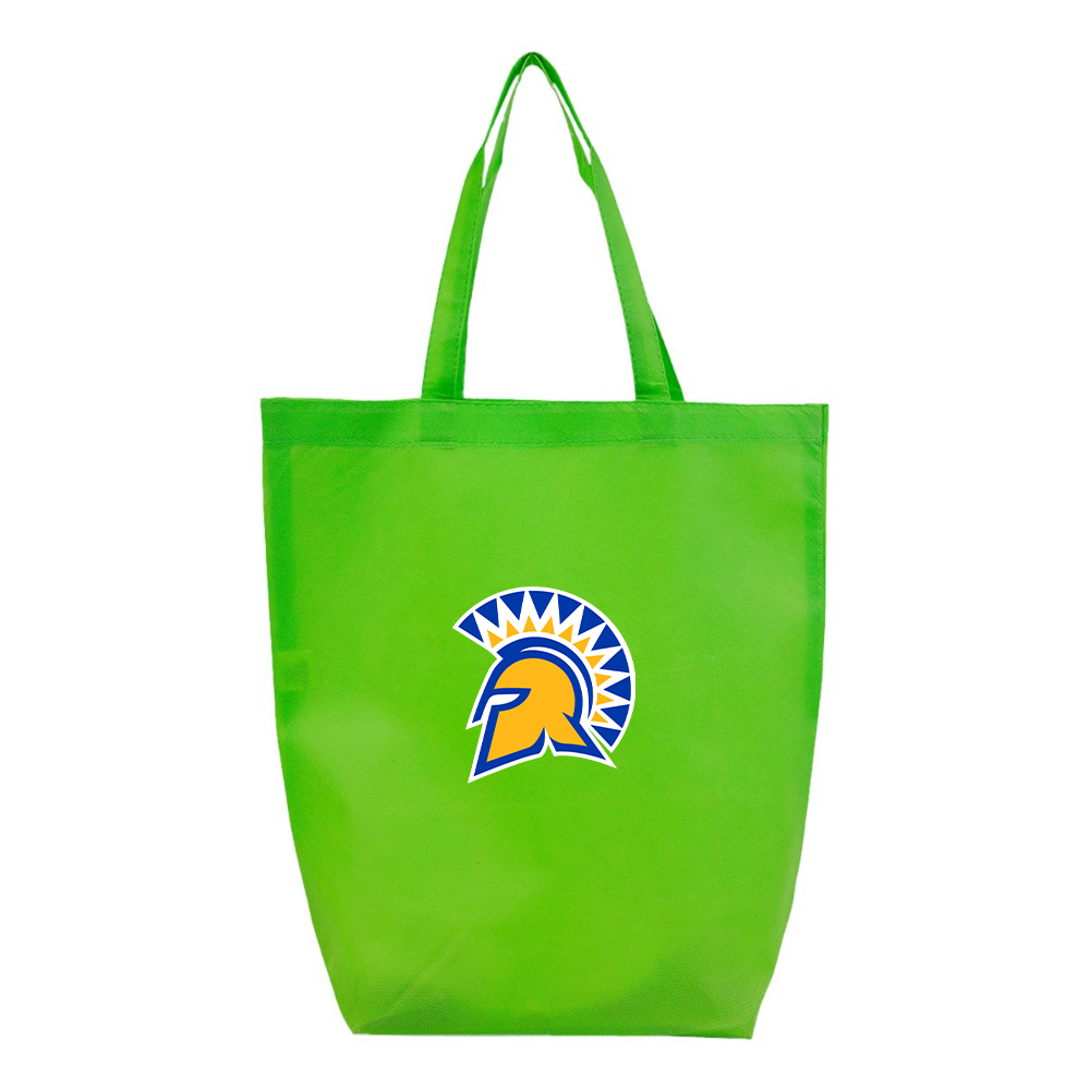 San Jose State Spartans Logo Q-Tees Non-Woven Gusset Bottom Tote