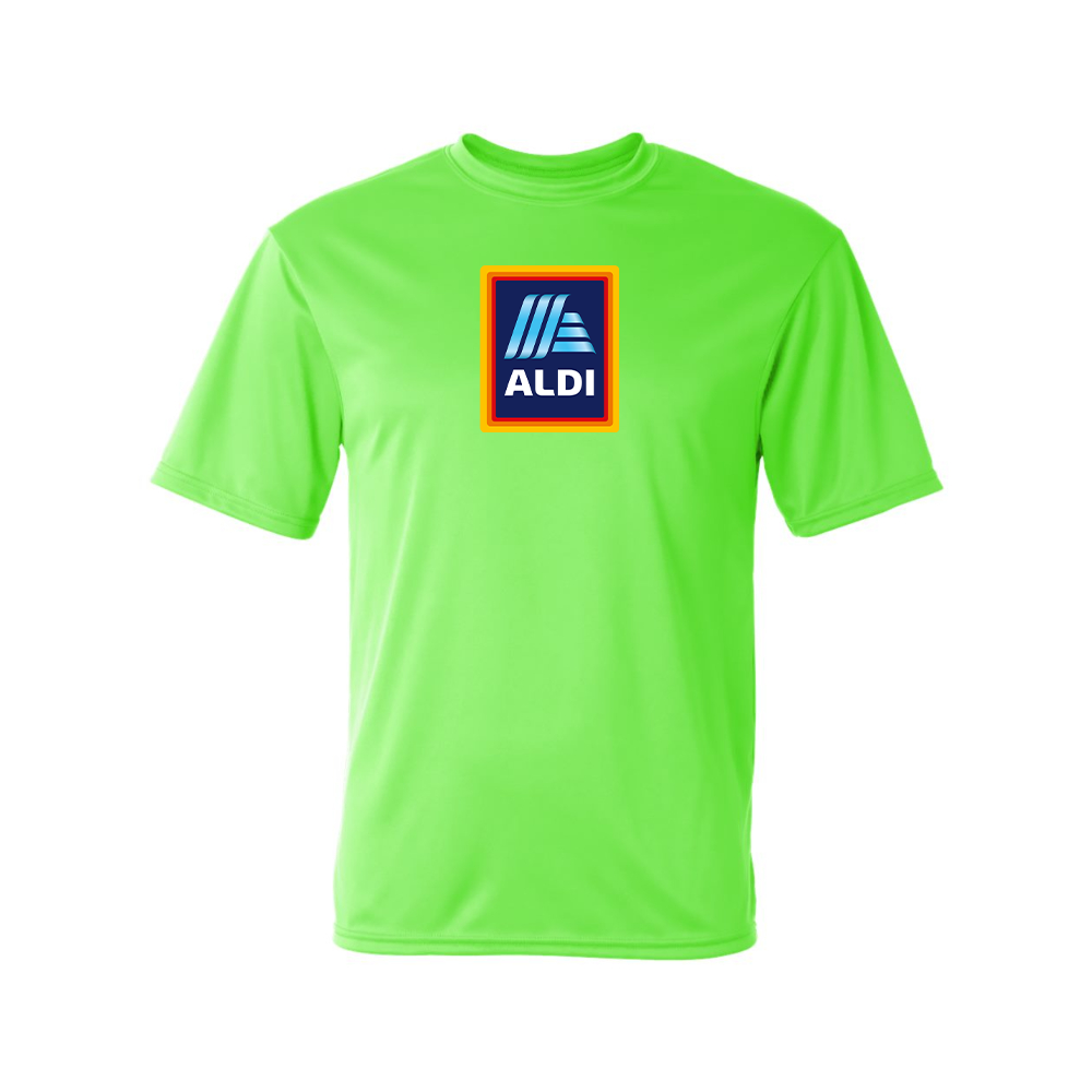 Men's Aldi Logo Polyester T-Shirt