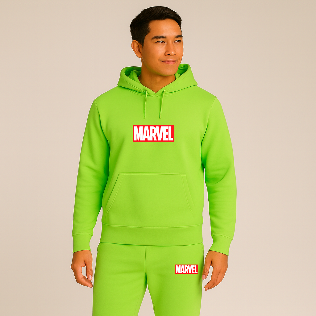 Men's Marvel Comics Hoodie Joggers Set