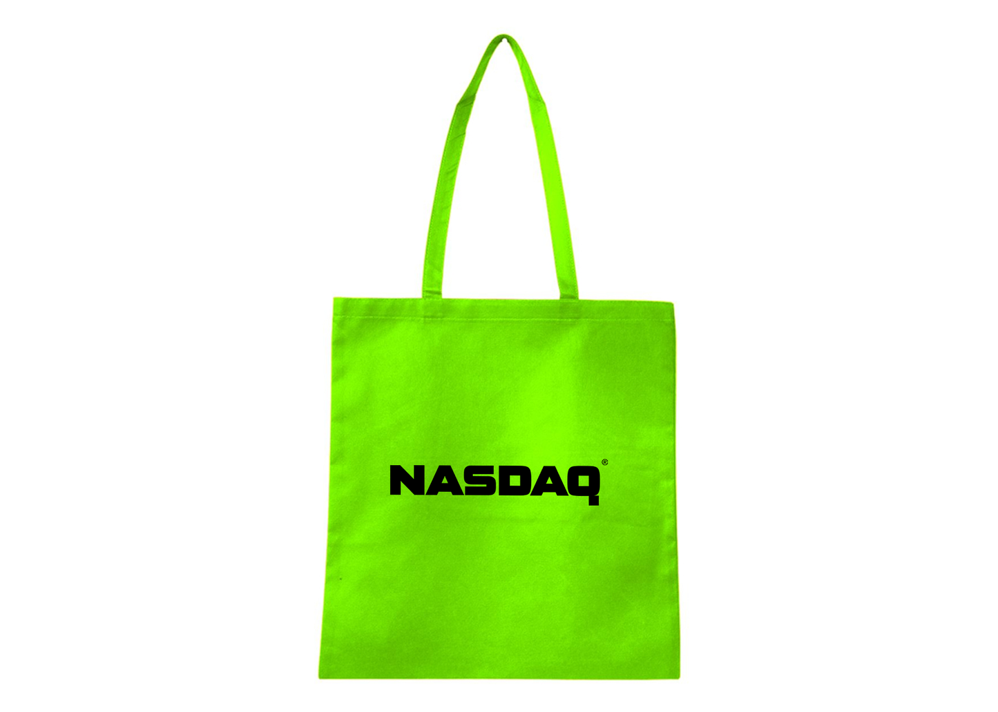 Nasdaq Logo Q-Tees Non-Woven  Tote