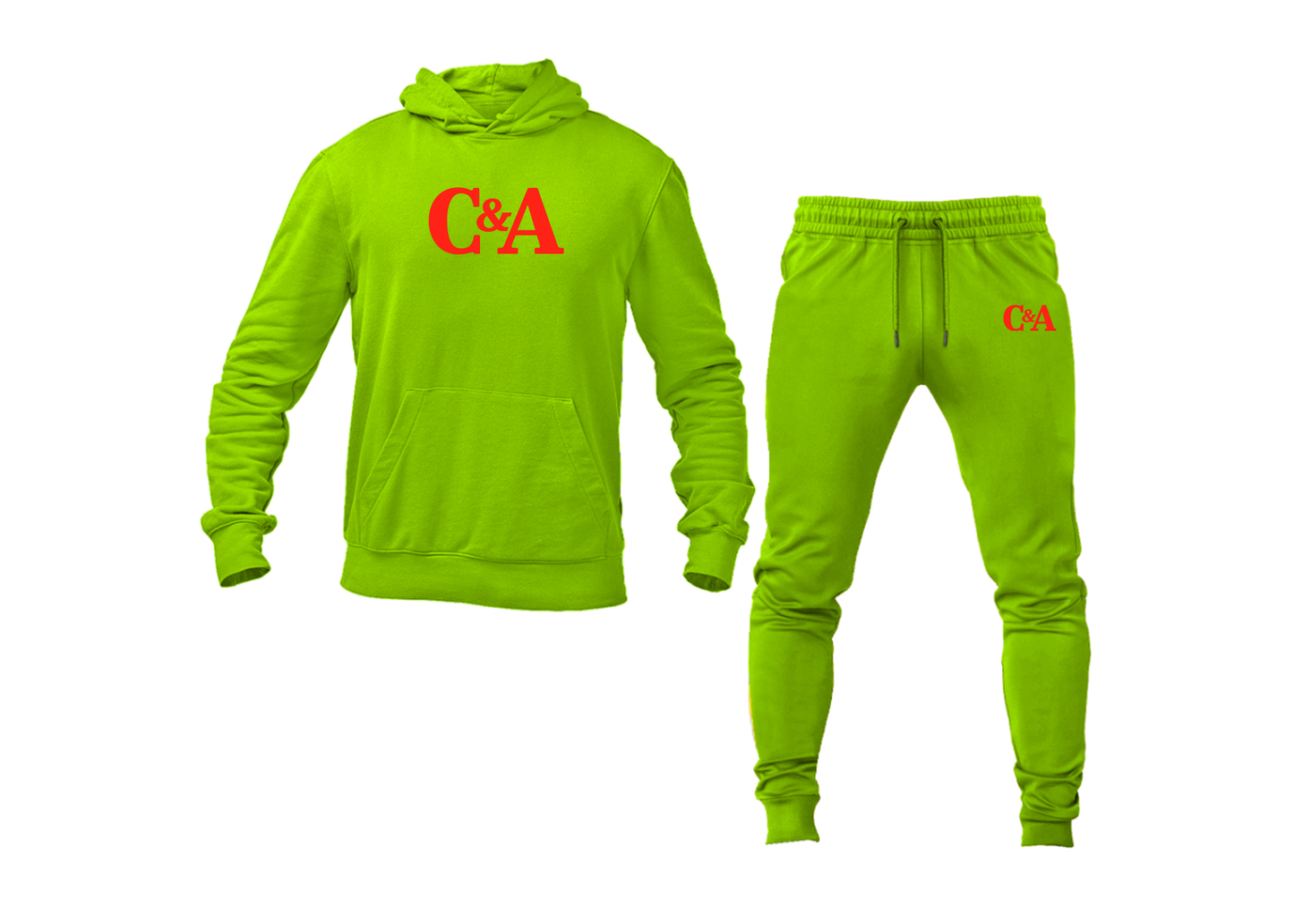 Men's CA Logo Hoodie Joggers Set