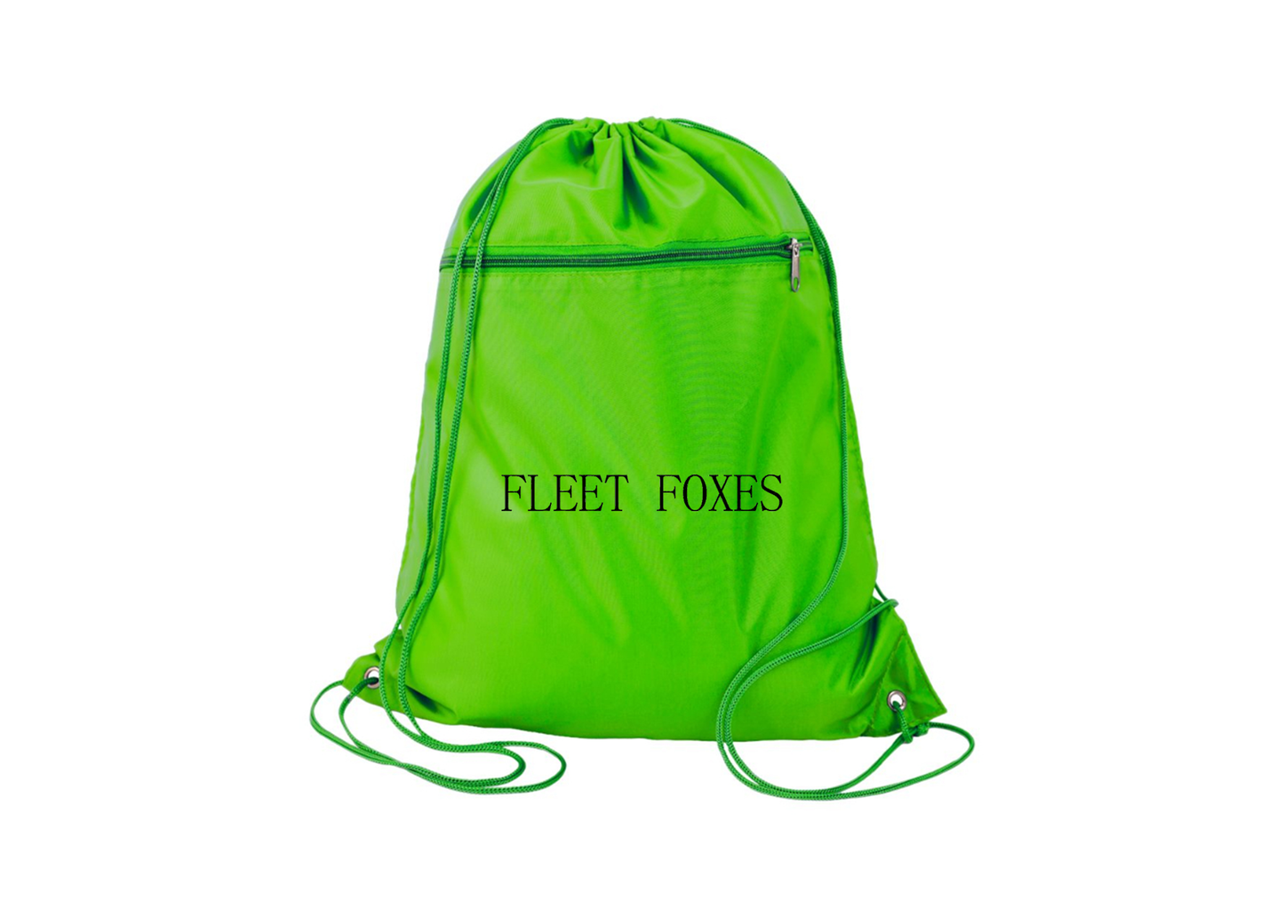 Fleet Foxes Logo Q-Tees - Polyester Cinchpack