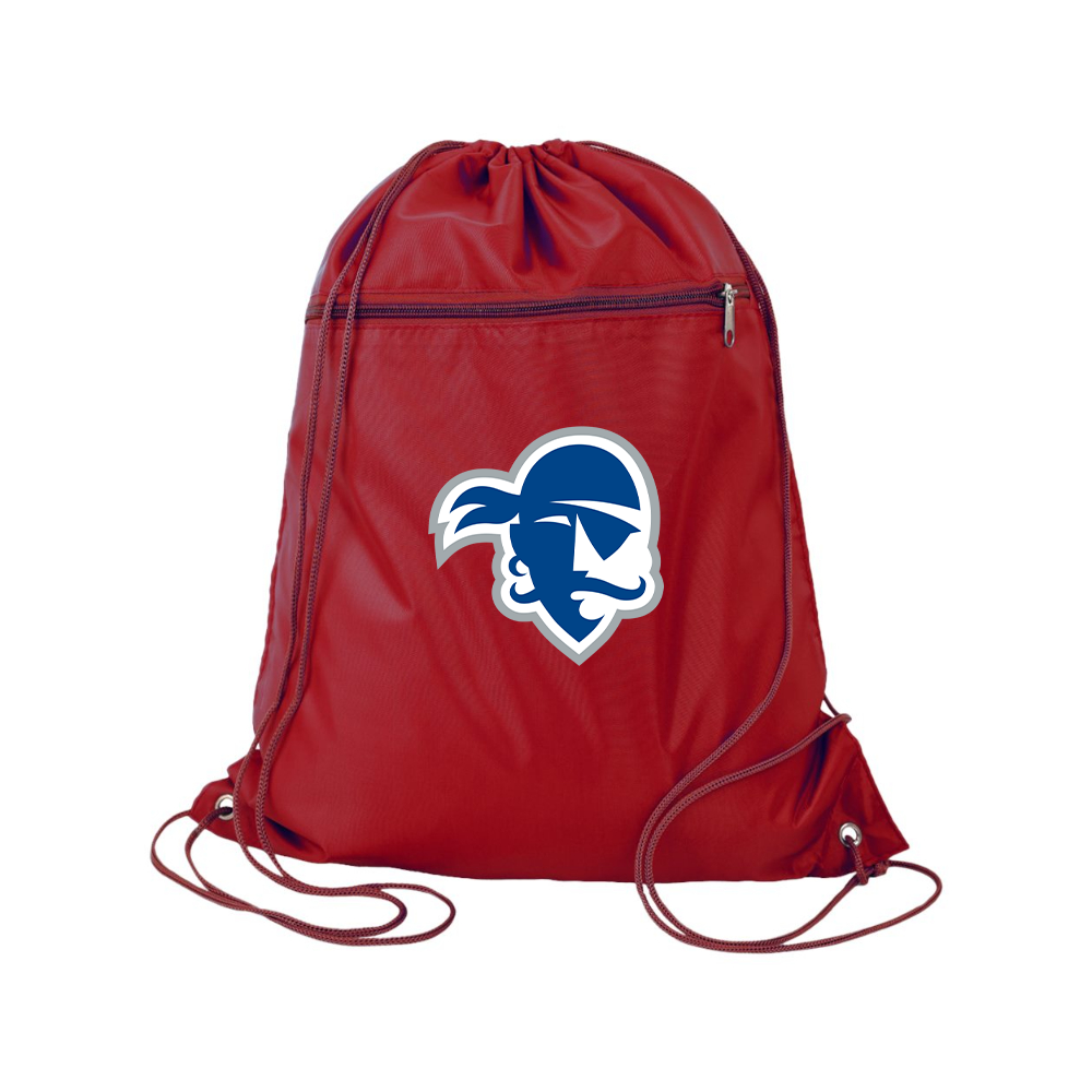 Seton Hall Pirates Logo Q-Tees - Polyester Cinchpack