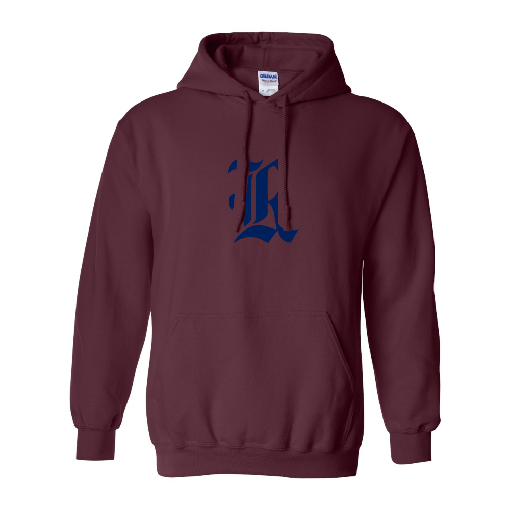 Men's Rice Owls Logo Gildan  Heavy Blend Hooded Sweatshirt