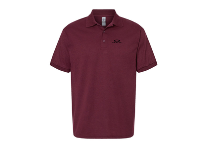 Men's Oakley Logo Gildan Dry Blend Jersey Polo