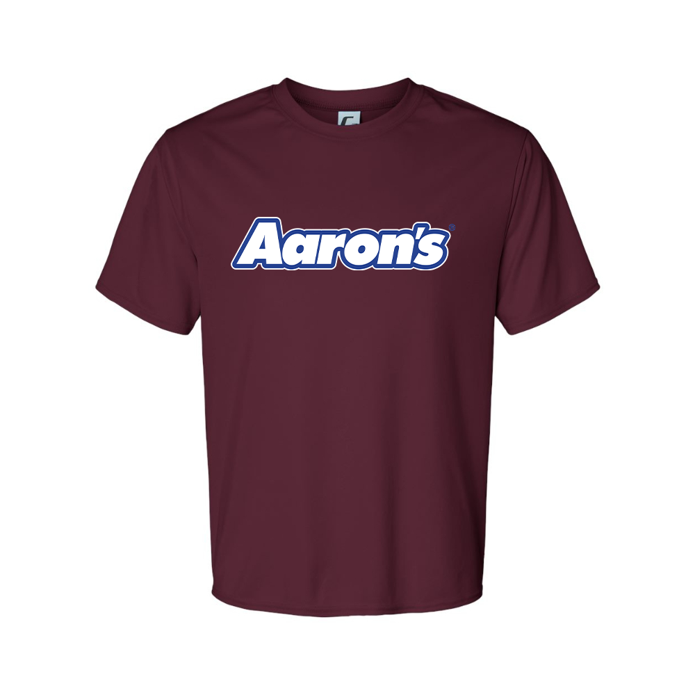 Men's Aaron_s Logo Polyester T-Shirt