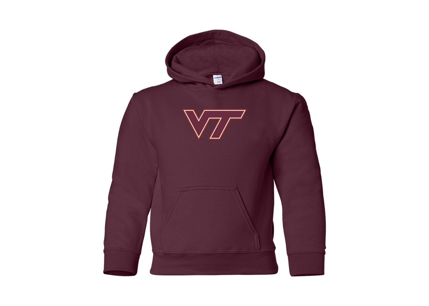 Youth Virginia Tech HokiesGildan Heavy Blend  Hooded Sweatshirt