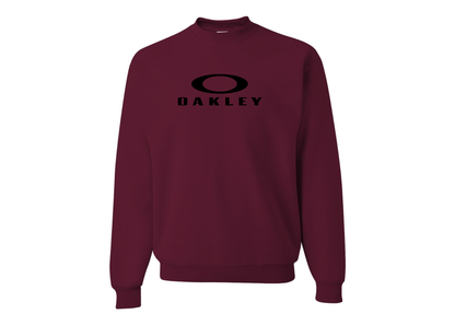 Men's Oakley Logo JERZEES NuBlend Crewneck Sweatshirt