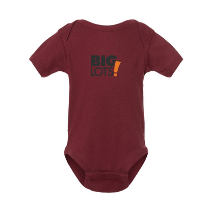 Big Lots Logo Rabbit Skins Infant Baby Rib Bodysuit