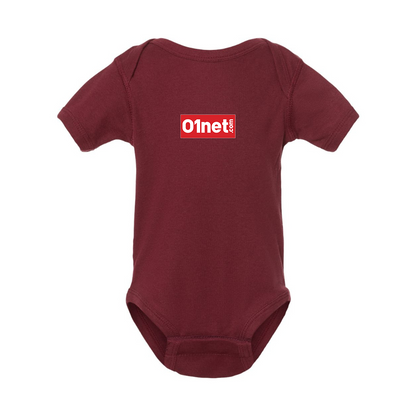 01net Logo  Rabbit Skins Infant Baby Rib Bodysuit