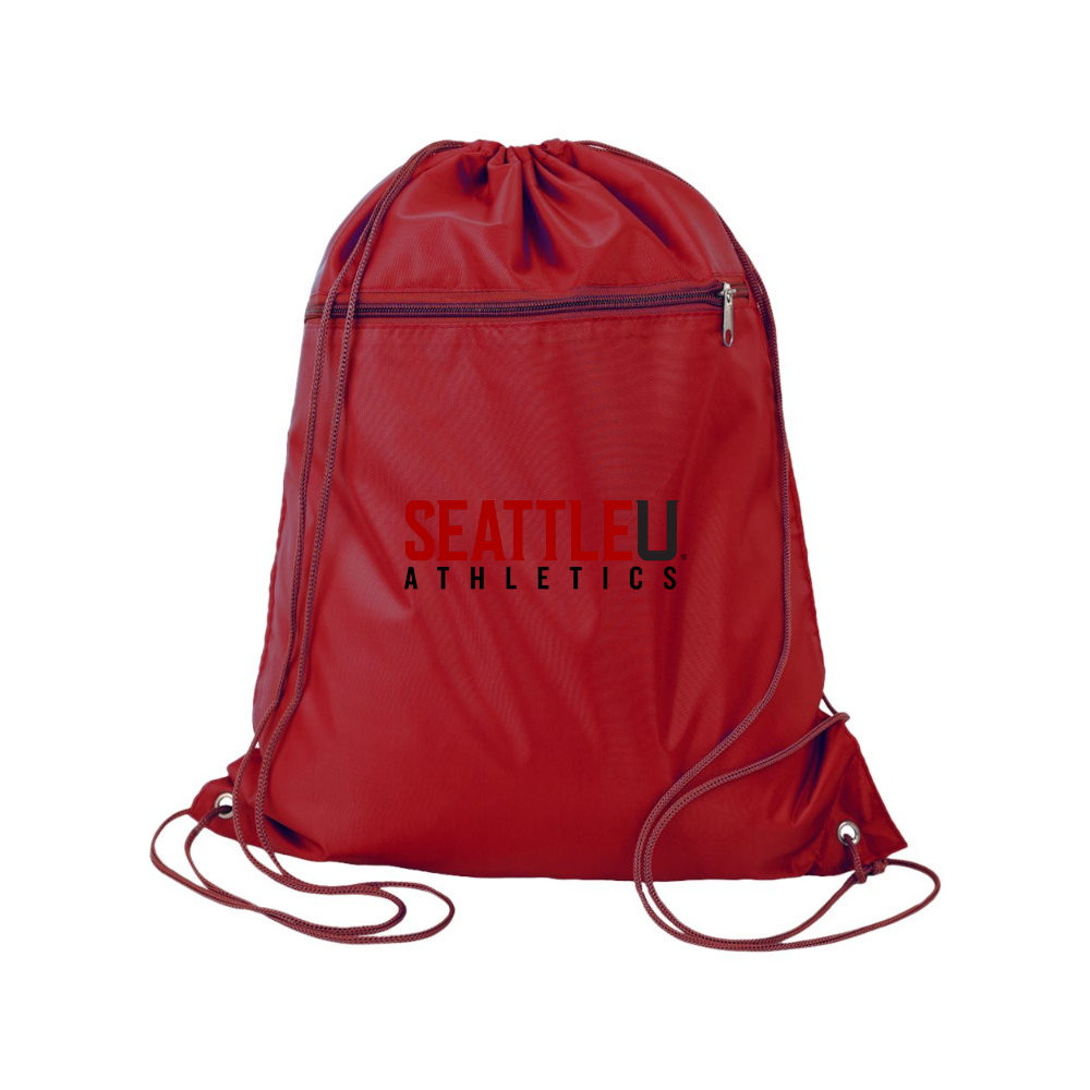 Seattle Redhawks Logo Q-Tees - Polyester Cinchpack