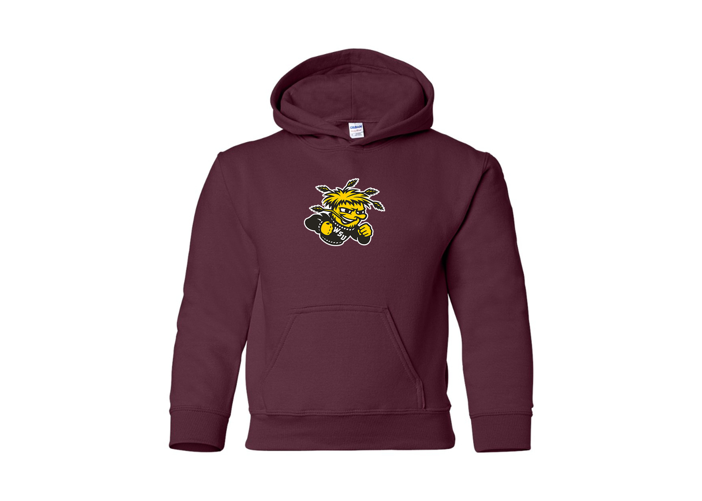 Youth Wichita State Shockers Gildan Heavy Blend  Hooded Sweatshirt