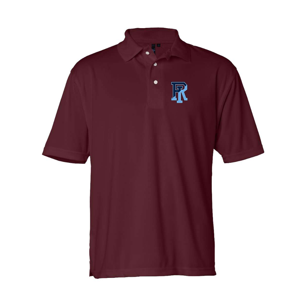 Men's Rhode Island Rams Logo Sierra Pacific Moisture Free Mesh Polo