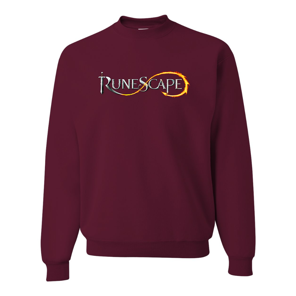 Men's Runescape Logo  JERZEES NuBlend Crewneck Sweatshirt