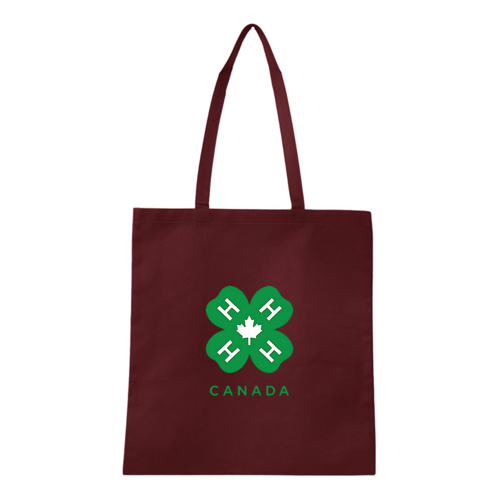 4H Canada Logo Q-Tees Non-Woven  Tote