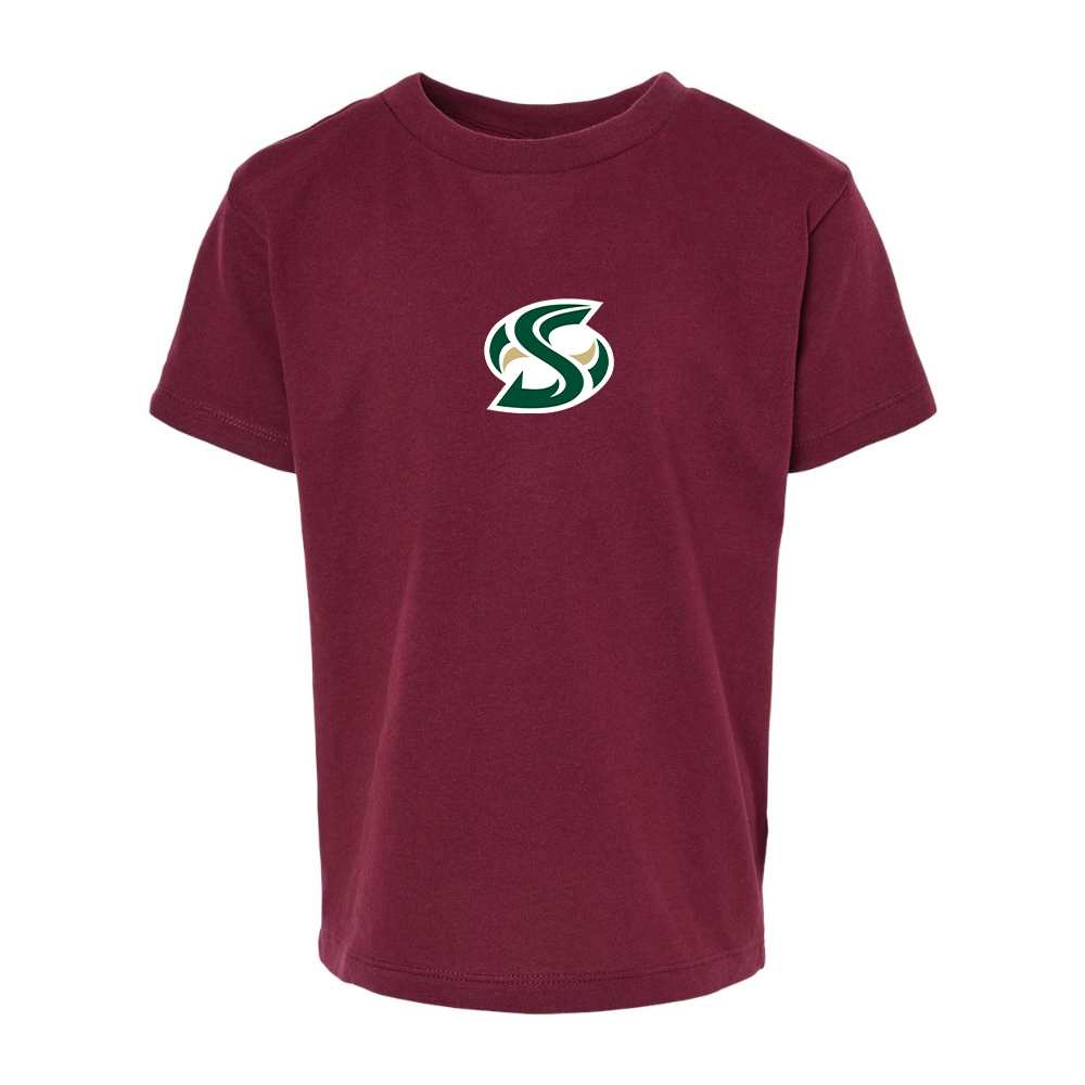 Sacramento State Hornets Logo  BELLA  CANVAS Toddler Jersey Tee
