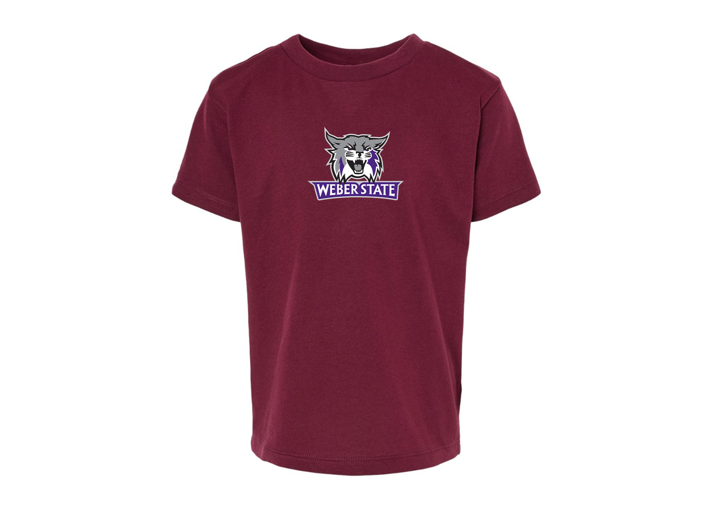 Weber State Wildcats BELLA  CANVAS Toddler Jersey Tee