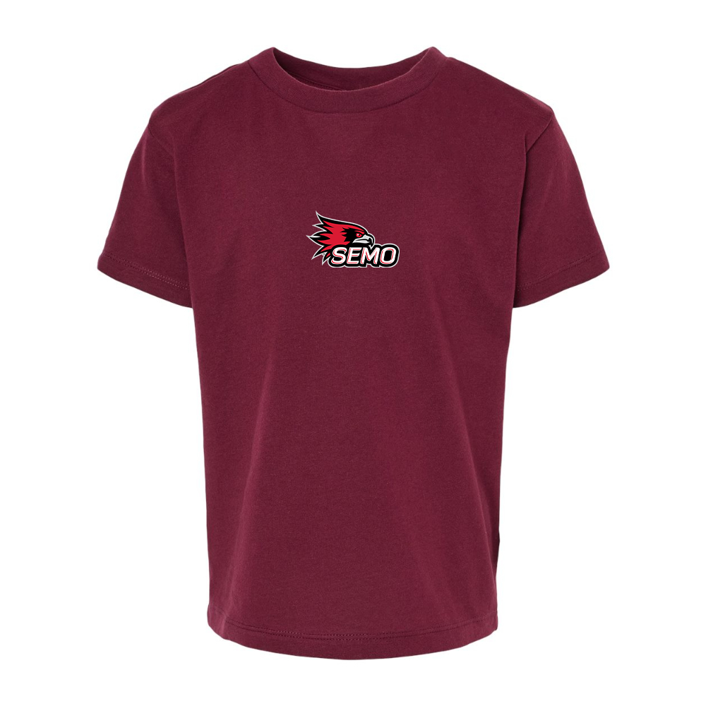 SEMO Redhawks Logo BELLA  CANVAS Toddler Jersey Tee
