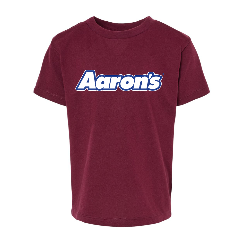 Aaron_s Logo BELLA  CANVAS Toddler Jersey Tee