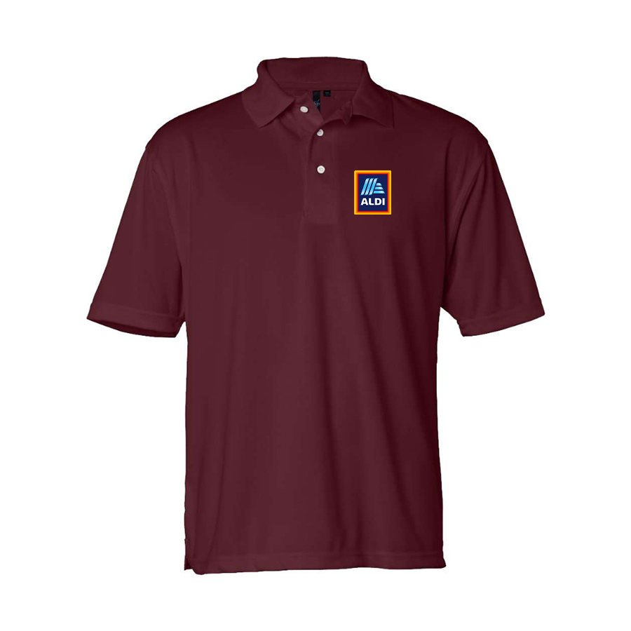 Men's Aldi Logo Sierra Pacific Moisture Free Mesh Polo