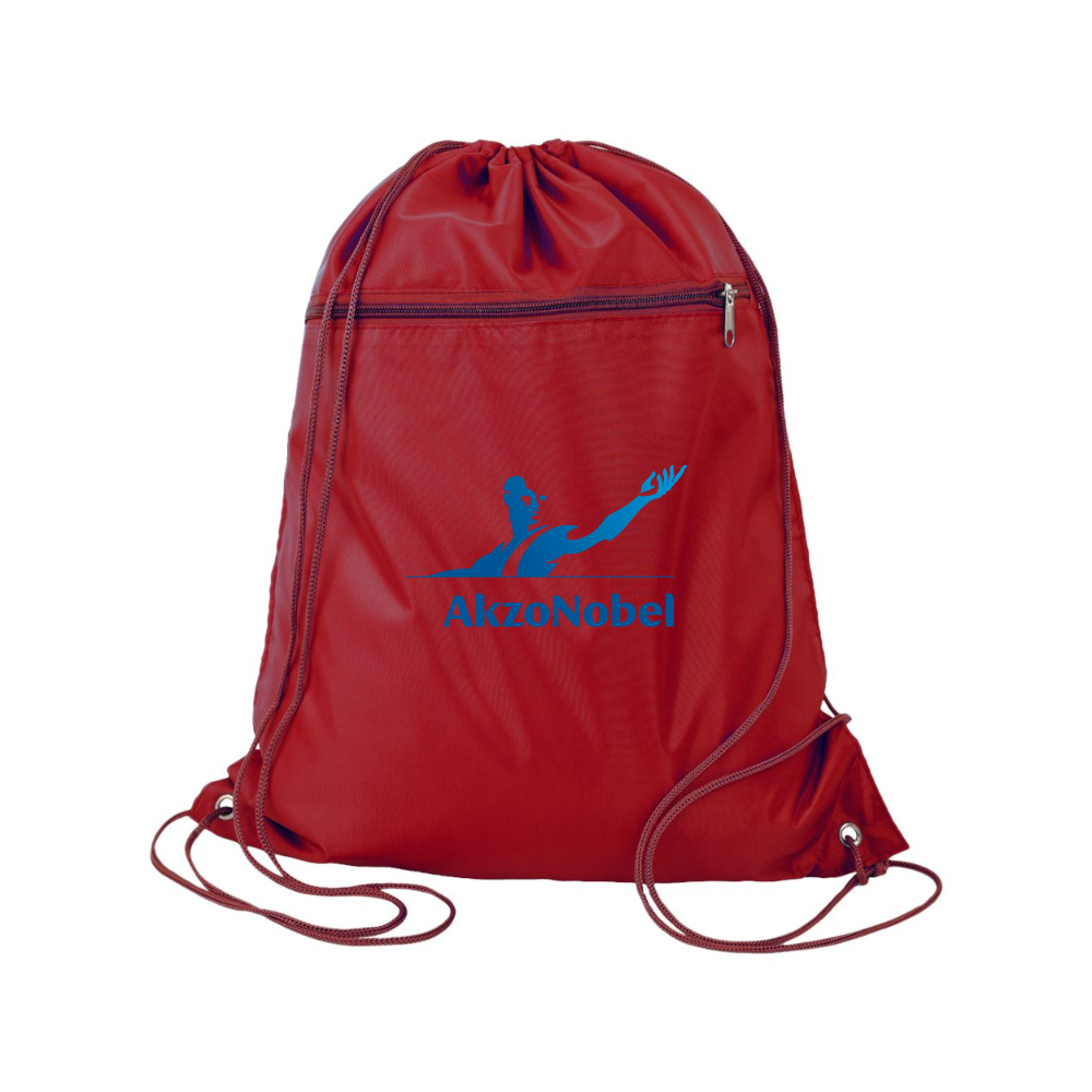 AkzoNobel Logo Q-Tees - Polyester Cinchpack