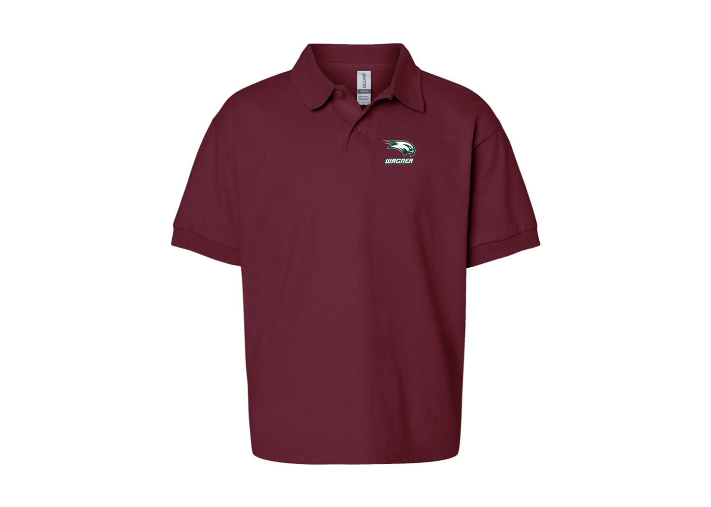 Youth Wagner Seahawks Gildan Dry Blend Jersey Polo