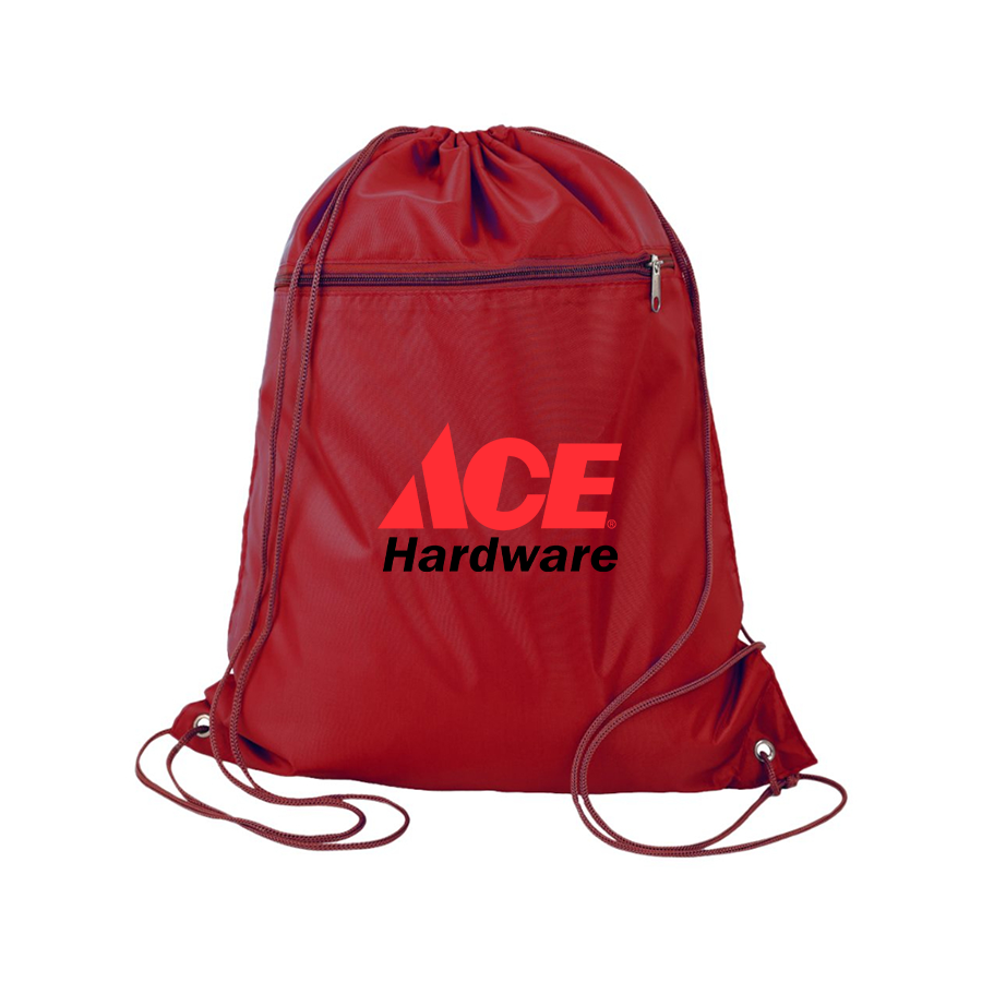 ACE Hardware Logo Q-Tees - Polyester Cinchpack