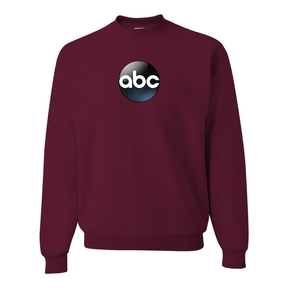 Men's Abc Logo  JERZEES NuBlend Crewneck Sweatshirt