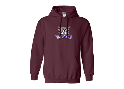 Men's Weber State Wildcats Gildan  Heavy Blend Hooded Sweatshirt