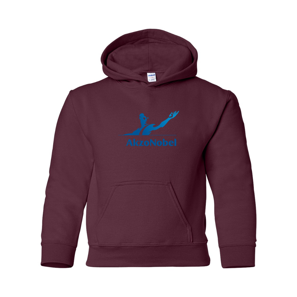 Youth AkzoNobel Logo Gildan Heavy Blend  Hooded Sweatshirt