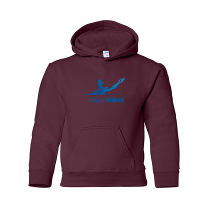 Youth AkzoNobel Logo Gildan Heavy Blend  Hooded Sweatshirt