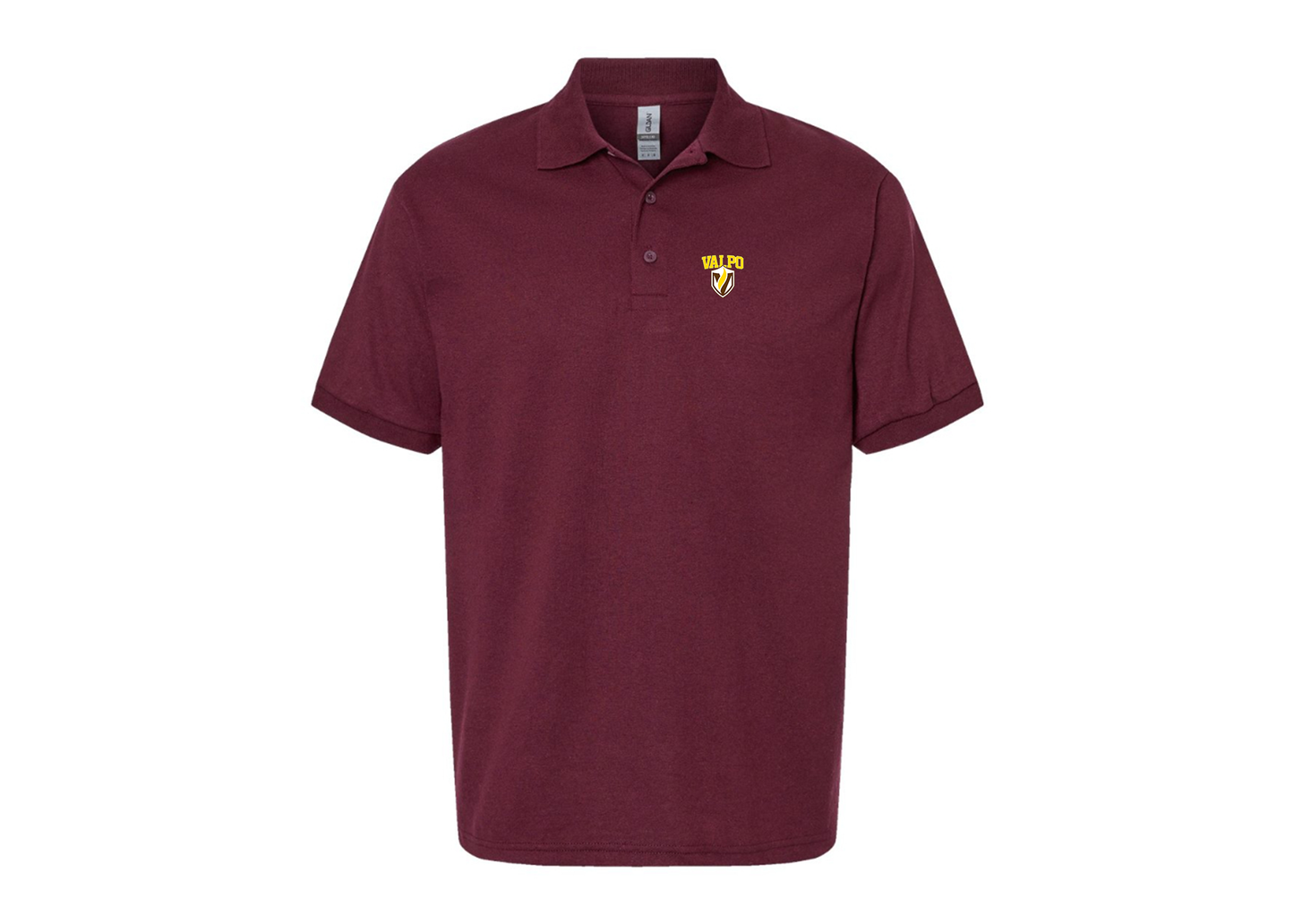 Men's Valparaiso Crusaders Gildan Dry Blend Jersey Polo