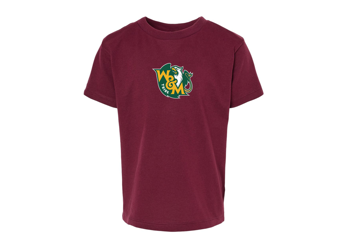 William and Mary Tribe BELLA  CANVAS Toddler Jersey Tee