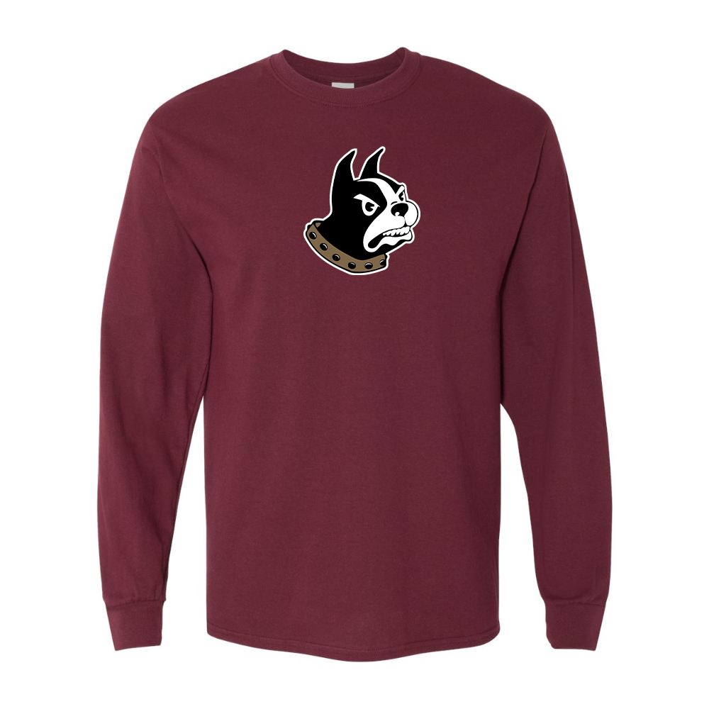Men's Wofford Terriers Gildan Heavy Cotton Long Sleeve T-Shirt
