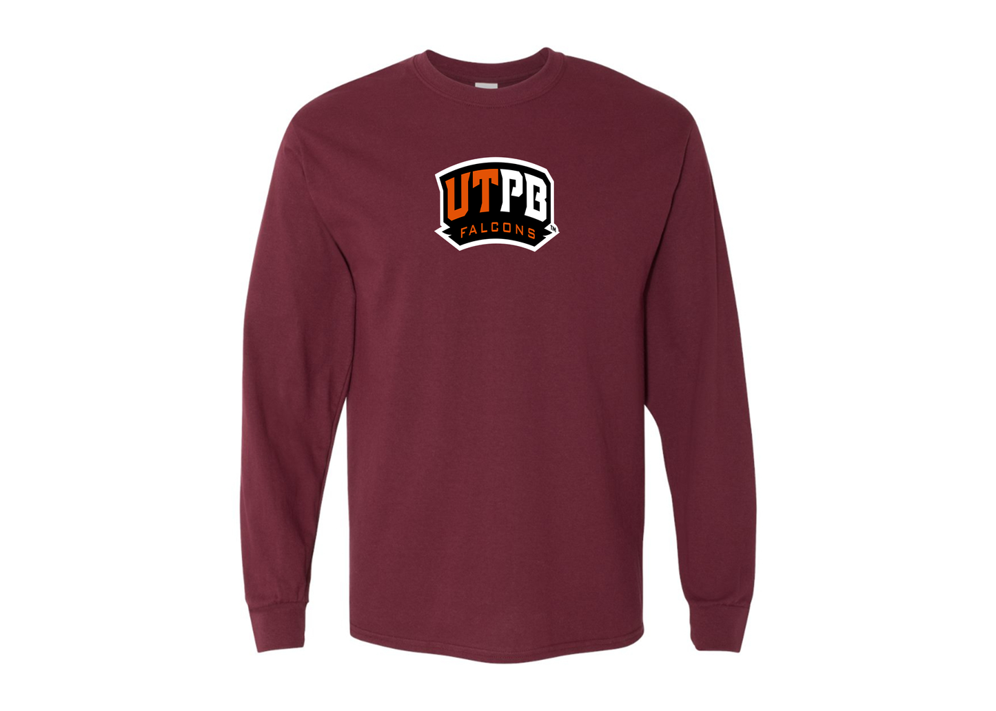 Men's UTPB Falcons Gildan Heavy Cotton Long Sleeve T-Shirt