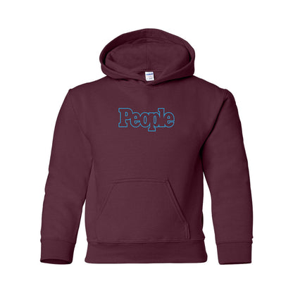 Youth People Magazine Logo Gildan Heavy Blend  Hooded Sweatshirt