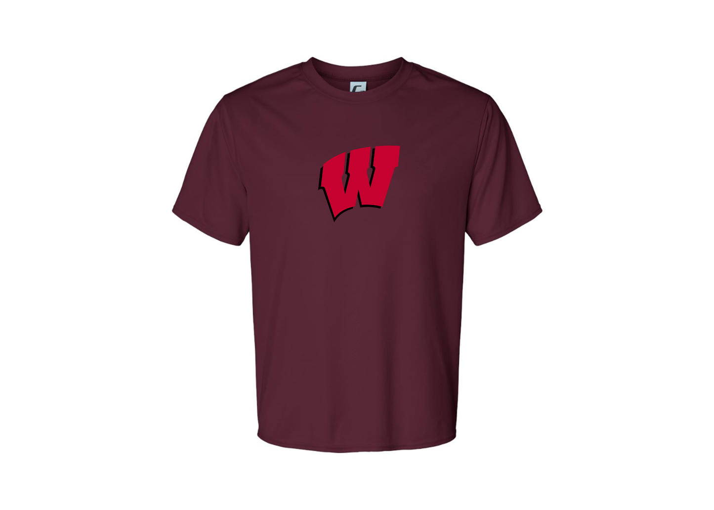 Men's Wisconsin Badgers Polyester T-Shirt