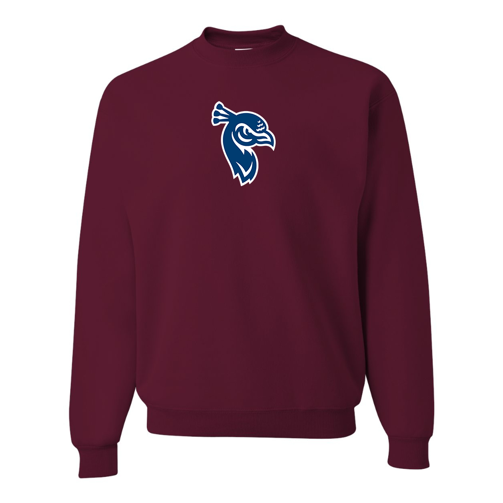 Men's Saint Peters Peacocks Logo JERZEES NuBlend Crewneck Sweatshirt