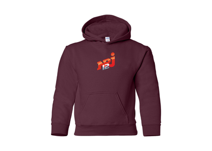 Youth NRJ 12 Logo Gildan Heavy Blend  Hooded Sweatshirt