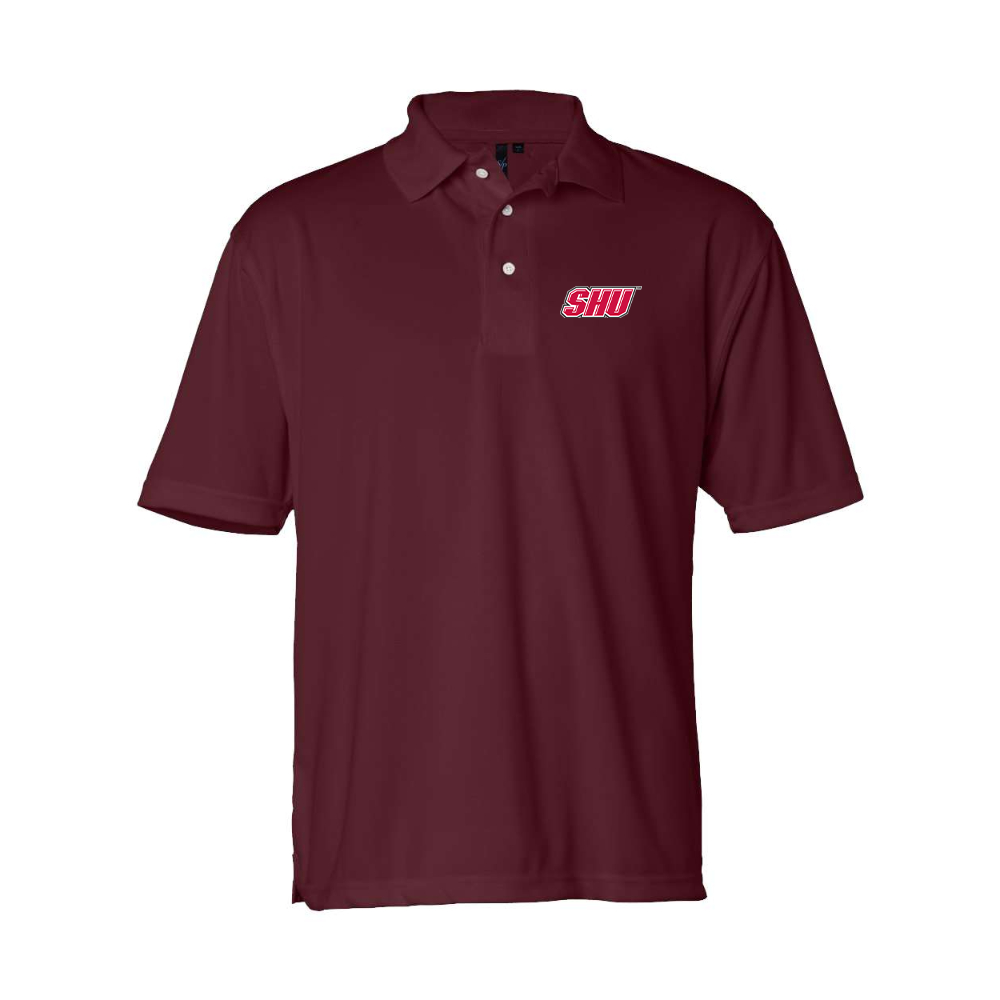 Men's Sacred Heart Pioneers Logo Sierra Pacific Moisture Free Mesh Polo