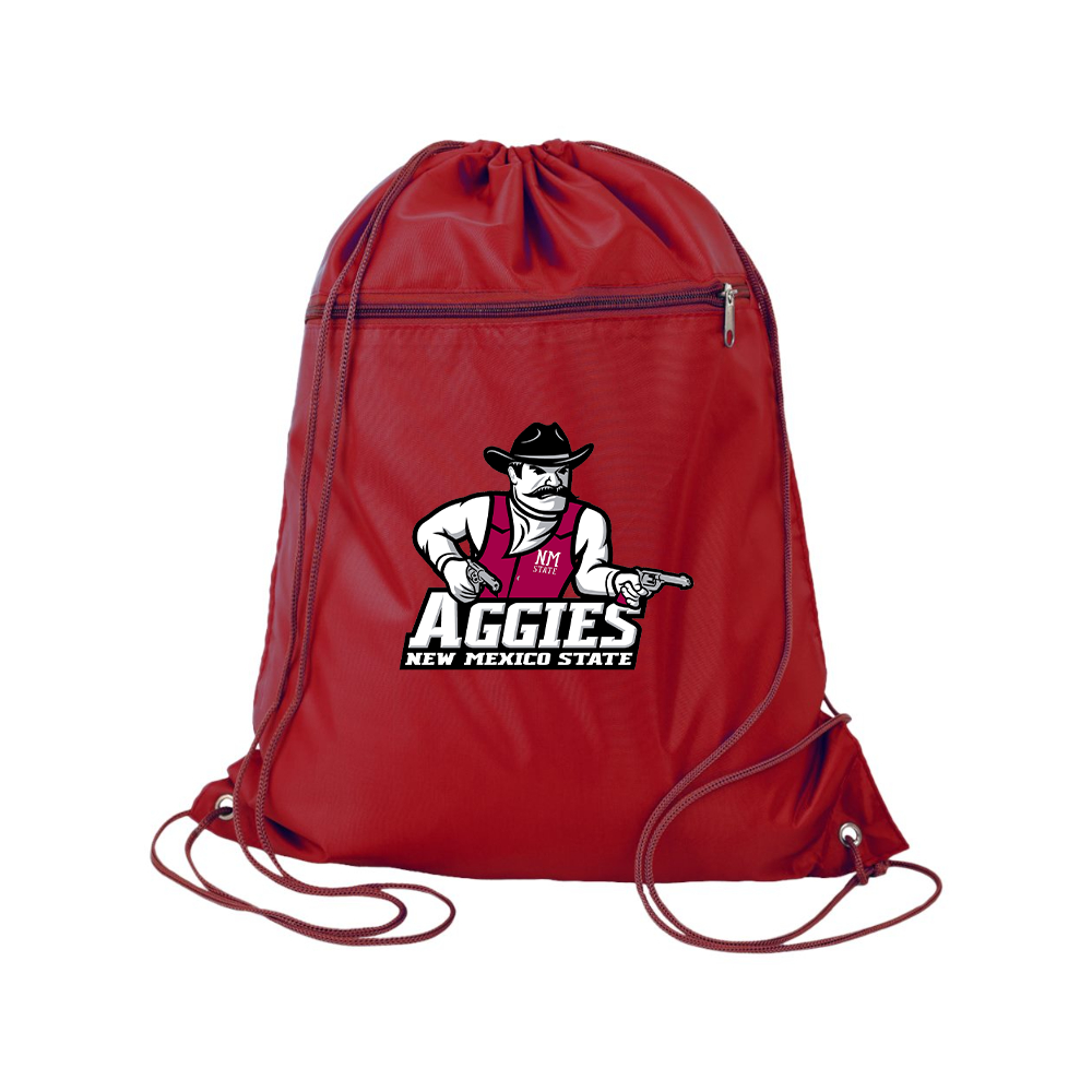 Aggies New Mexico State Logo Q-Tees - Polyester Cinchpack