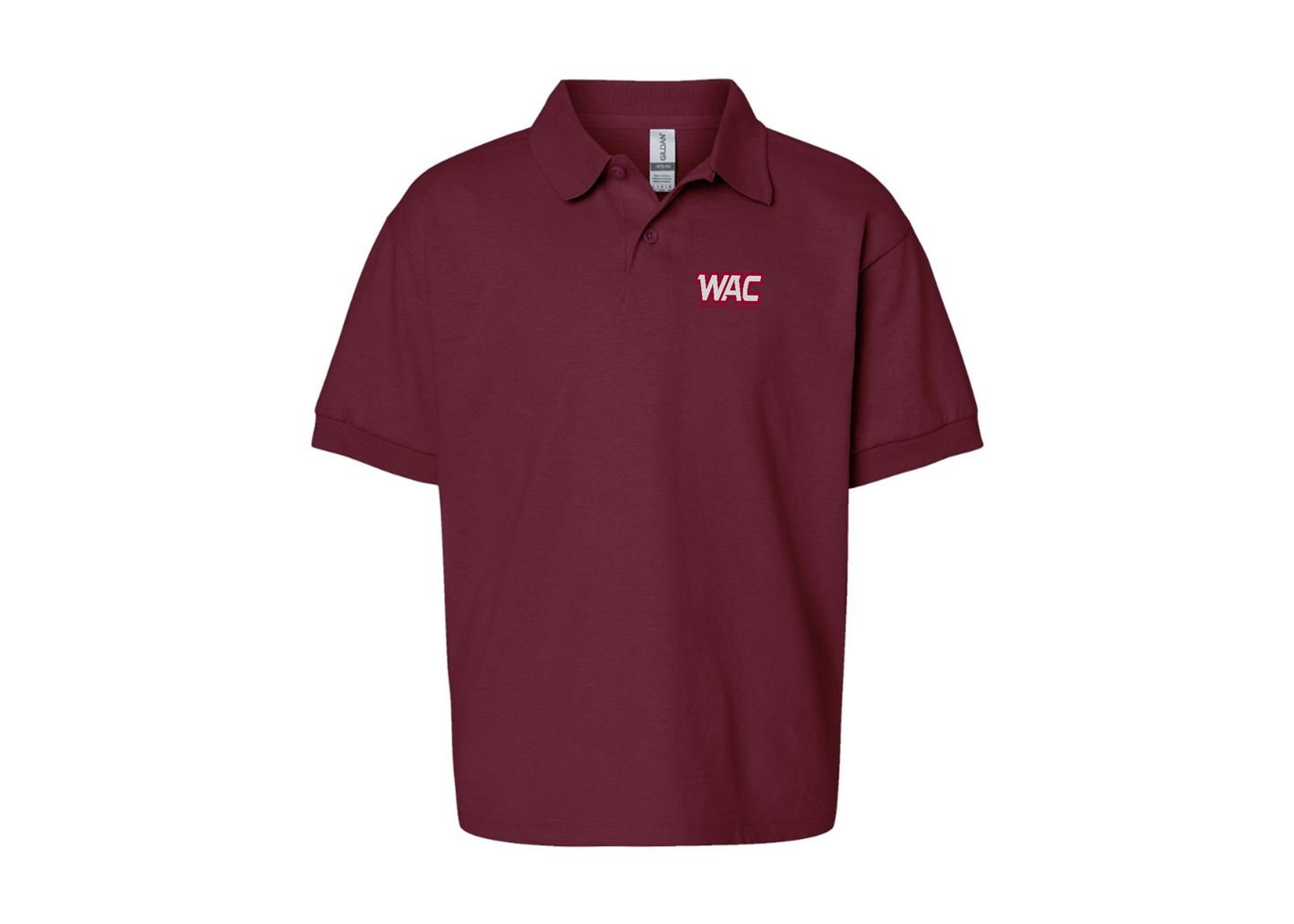 Youth Western Athletic Conference Gildan Dry Blend Jersey Polo