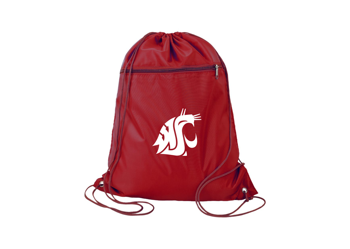 Washington State Cougars Q-Tees - Polyester Cinchpack