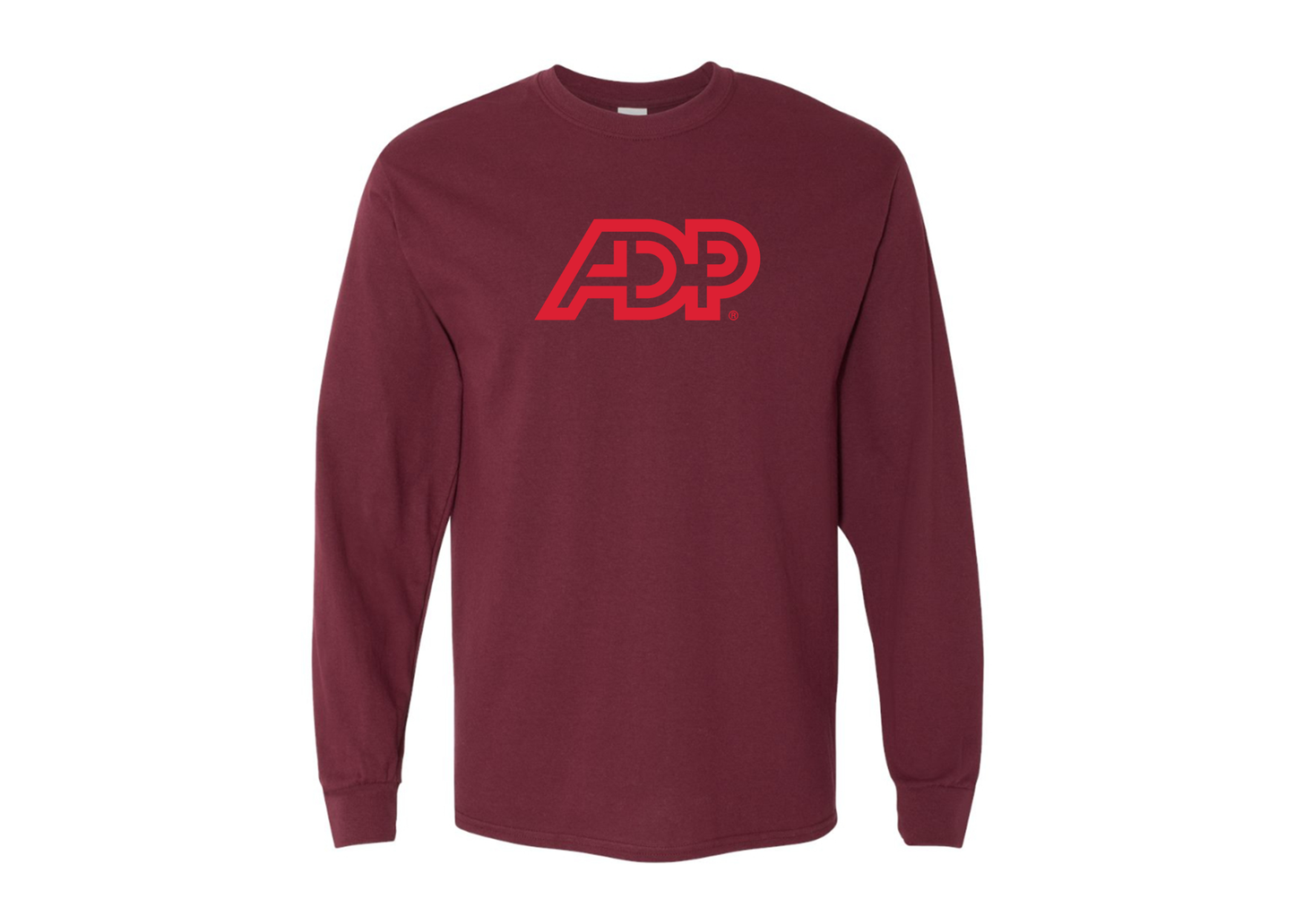 Men's ADP Logo Gildan Heavy Cotton Long Sleeve T-Shirt
